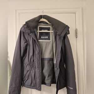 Abercrombie & Fitch Women's Charcoal Utility Jacket